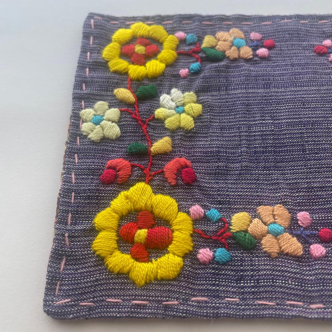 【 La Renaissance 】MARUI ×会津木綿 刺繍祈りのセット