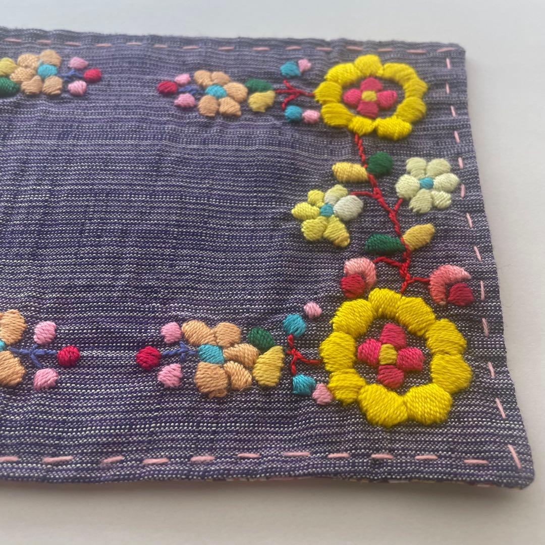 【 La Renaissance 】MARUI ×会津木綿 刺繍祈りのセット