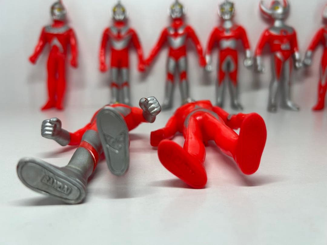 バンダイ　ウルトラマン　ファミリー　ソフビ まとめ　キングザウルス