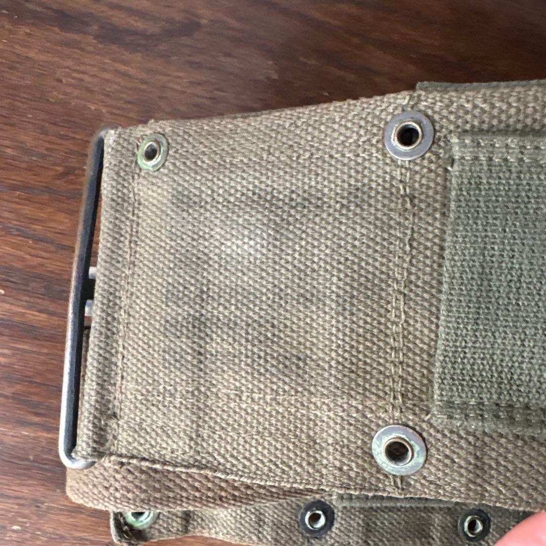 米軍実物 50's M1ガーランド カートリッジベルト 弾薬ポーチ ビンテージ