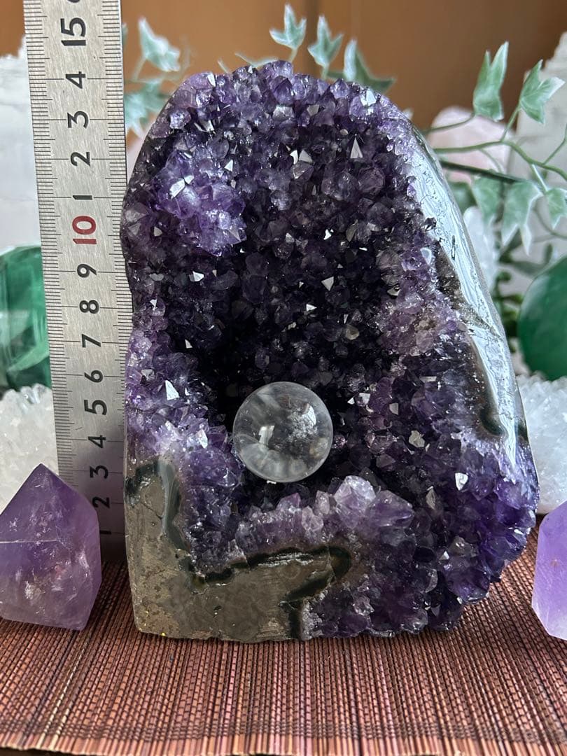 ✨破格✨極上絶品‼️秘蔵品☆アメジスト☆ミニドーム☆ブラジル産☆2080g
