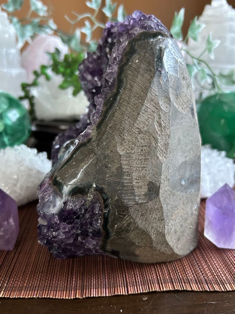 ✨破格✨極上絶品‼️秘蔵品☆アメジスト☆ミニドーム☆ブラジル産☆2080g