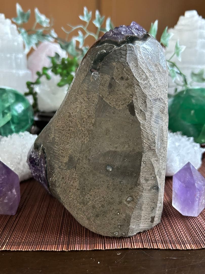 ✨破格✨極上絶品‼️秘蔵品☆アメジスト☆ミニドーム☆ブラジル産☆2080g