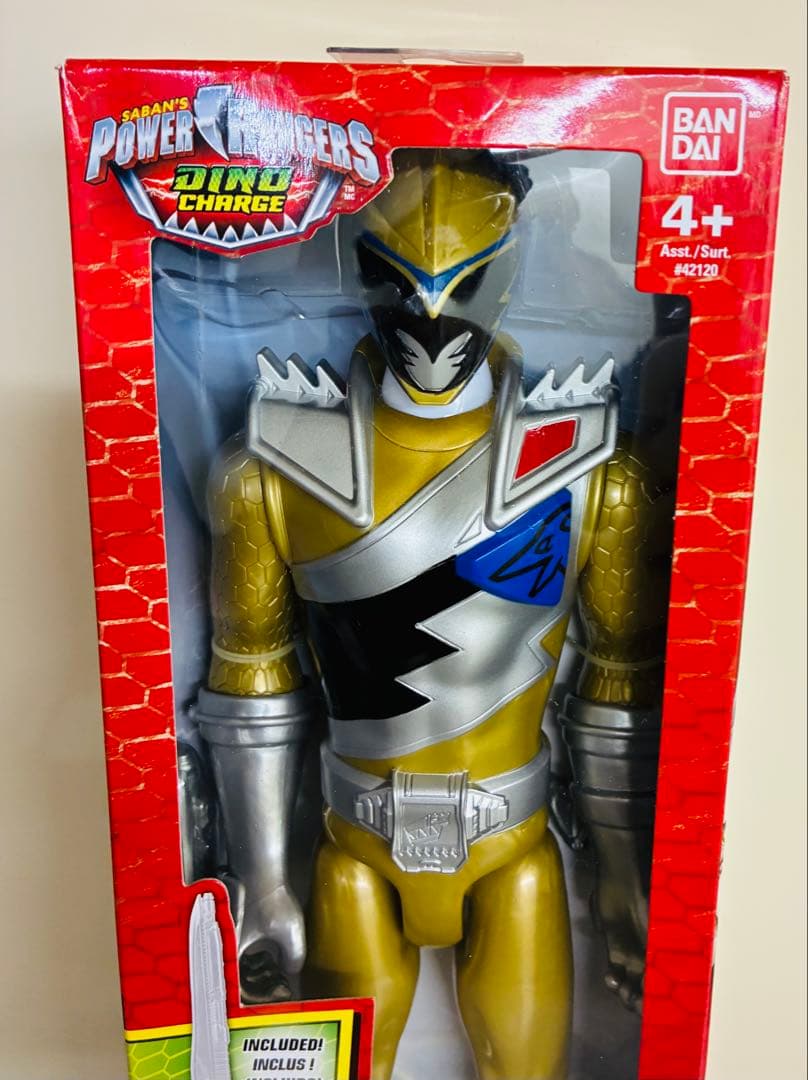 パワーレンジャー ゴールドレンジャー、キョウリュウゴールド　ビッグソフビ