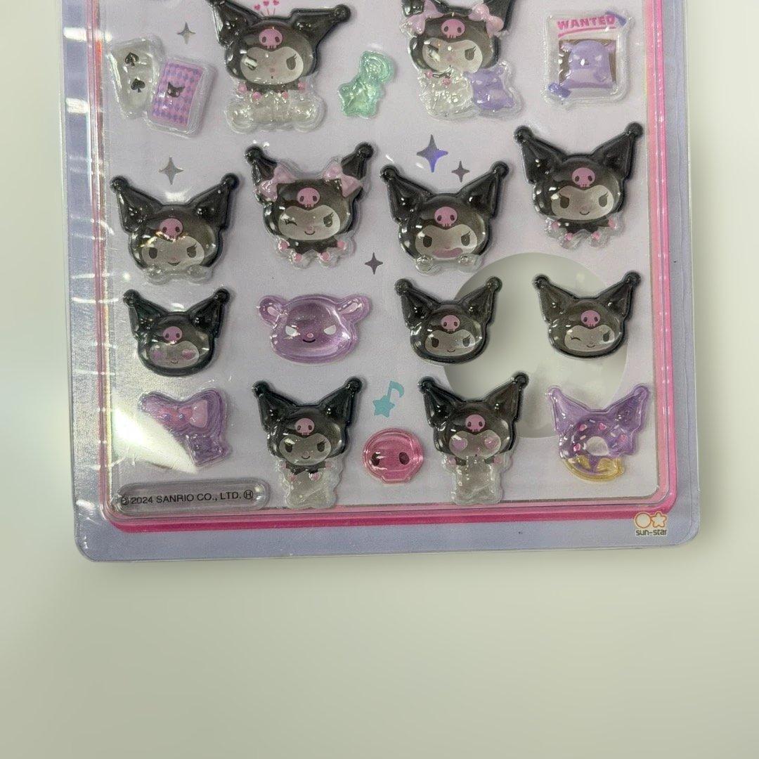 サンリオキャラクター シール 立体 ボンボンドロップシール クロミ