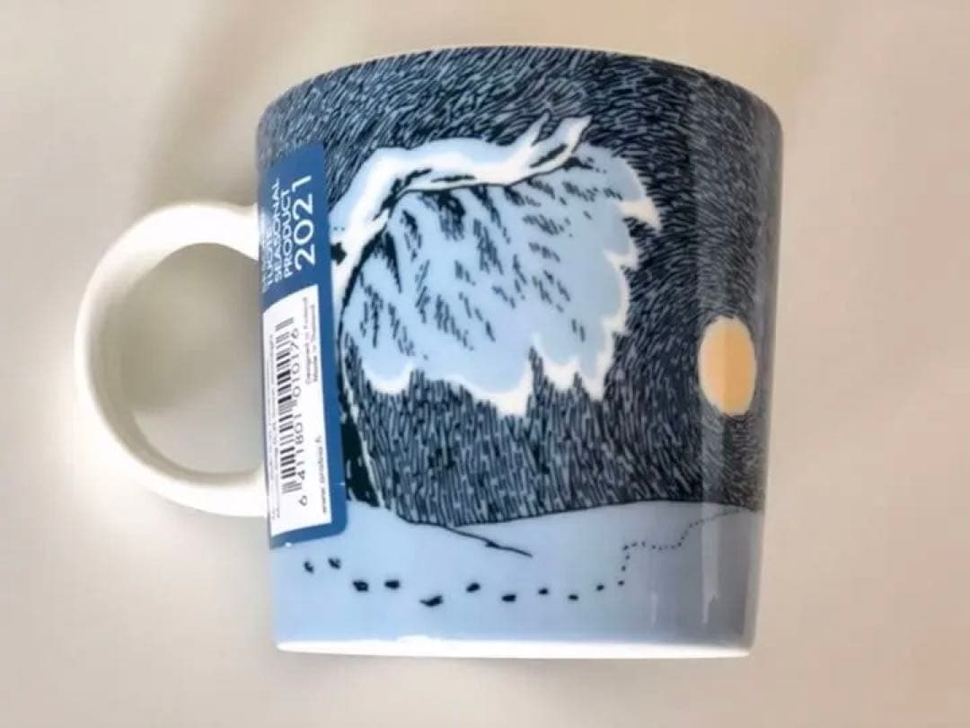 <日本未入荷！2021年>アラビア　ムーミンマグカップ スノームーンライト