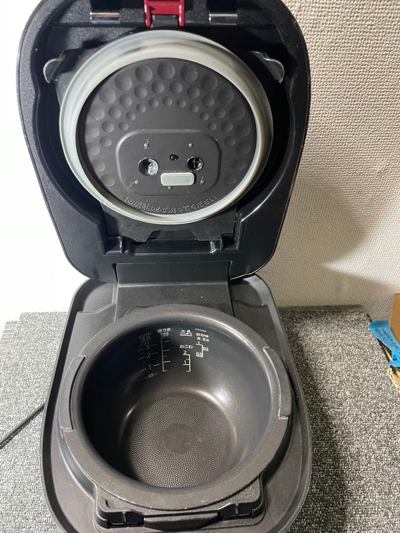 TIGER JPD-G060 予約機能付き炊飯器 黒