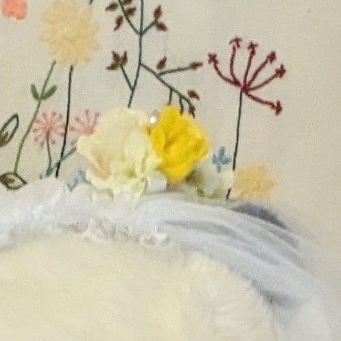 抱っこシャン素適なガーデンウエディング♡ハワイアン＆サテンリバーシブルワンピース