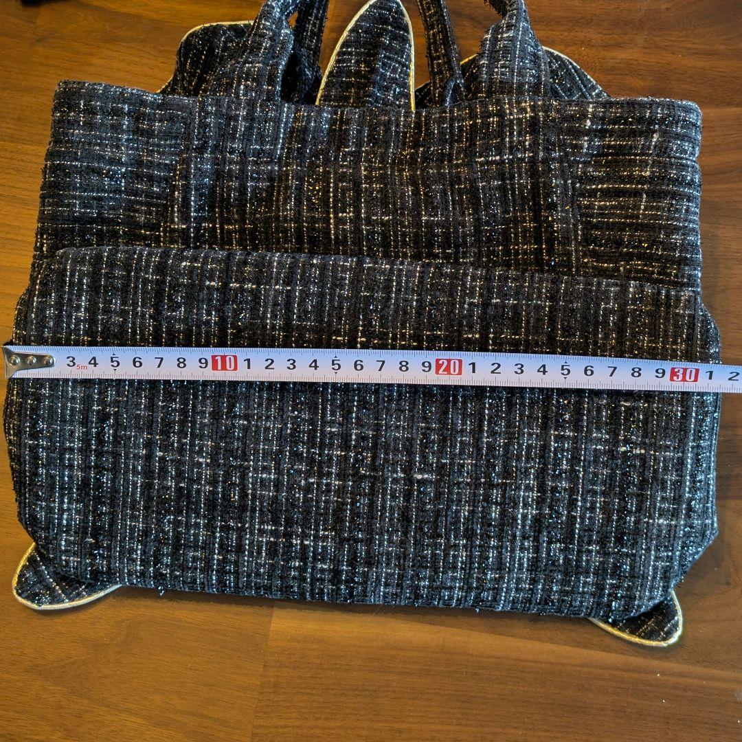 VORAVAJ BANGKOK フェアトレードバッグ　ブラック ft-3