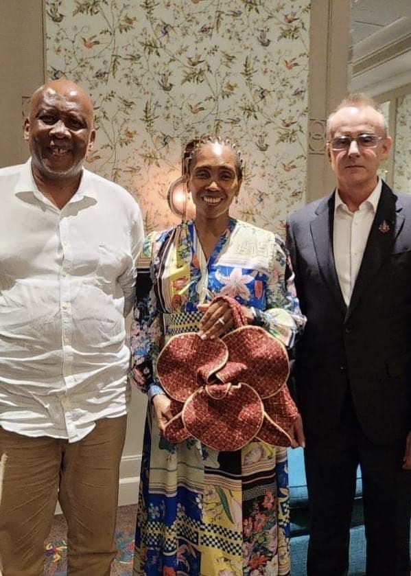 VORAVAJ BANGKOK フェアトレードバッグ　ブラック ft-3