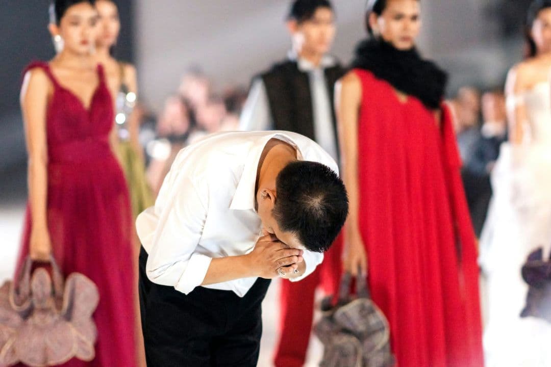 VORAVAJ BANGKOK フェアトレードバッグ　ブラック ft-3