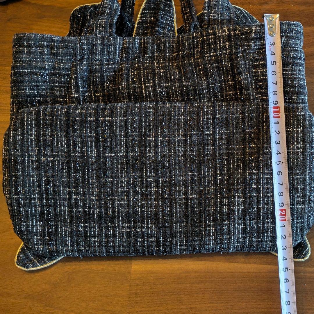 VORAVAJ BANGKOK フェアトレードバッグ　ブラック ft-3