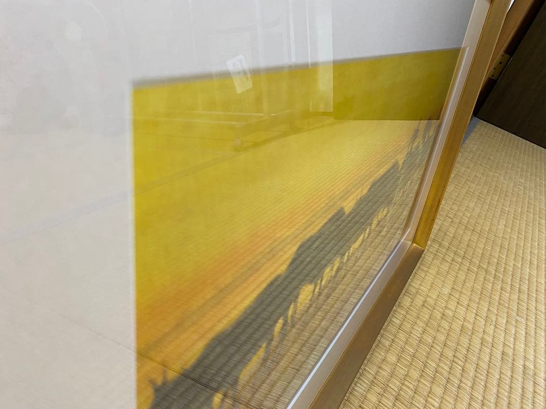 平山郁夫♥️「ガンジスの夕」 複製画 文化功労者