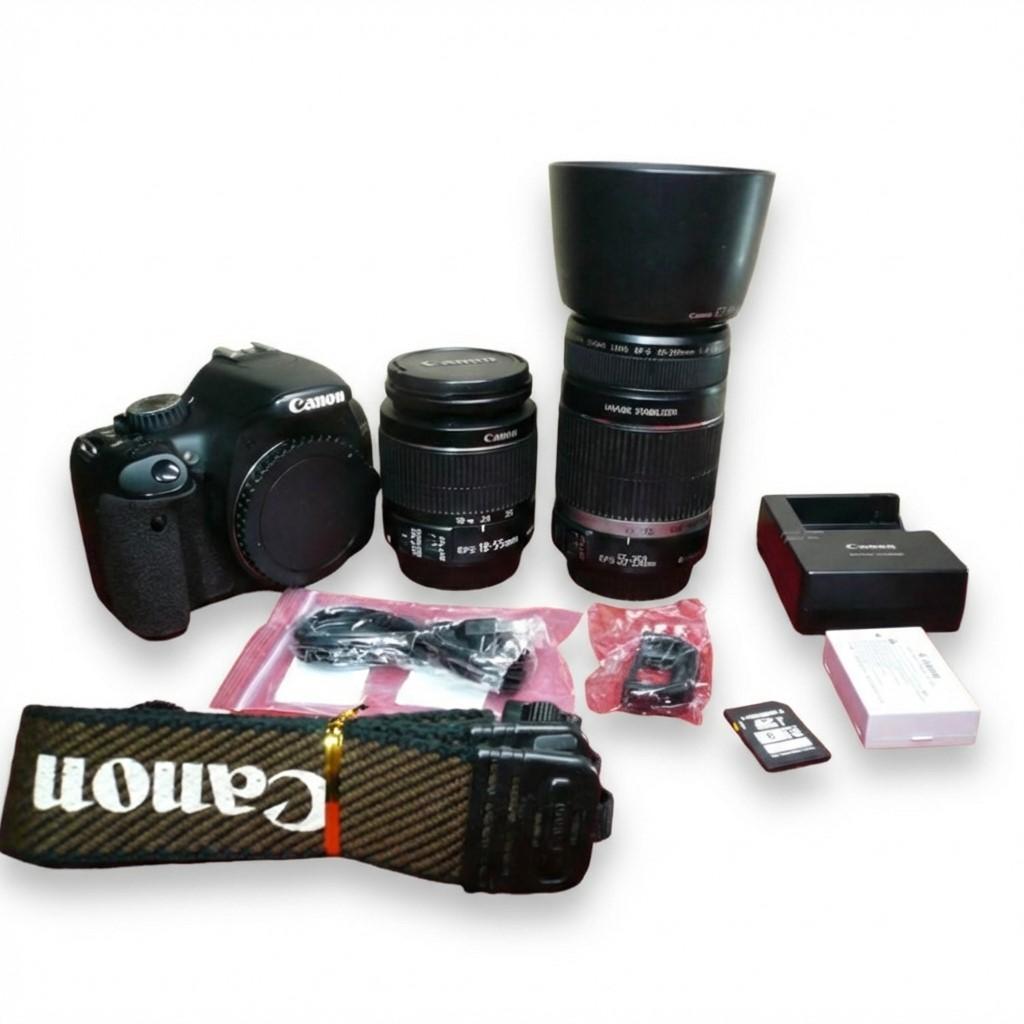 即使える✨ Canon kiss X4 一眼レフ ダブル レンズ セット