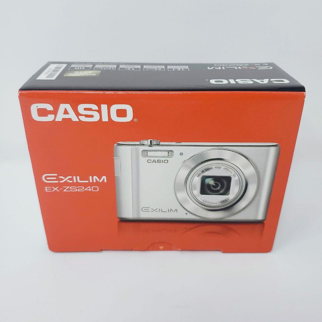 CASIO EXILIM EX-ZS240　デジカメ 動作確認済　シルバー