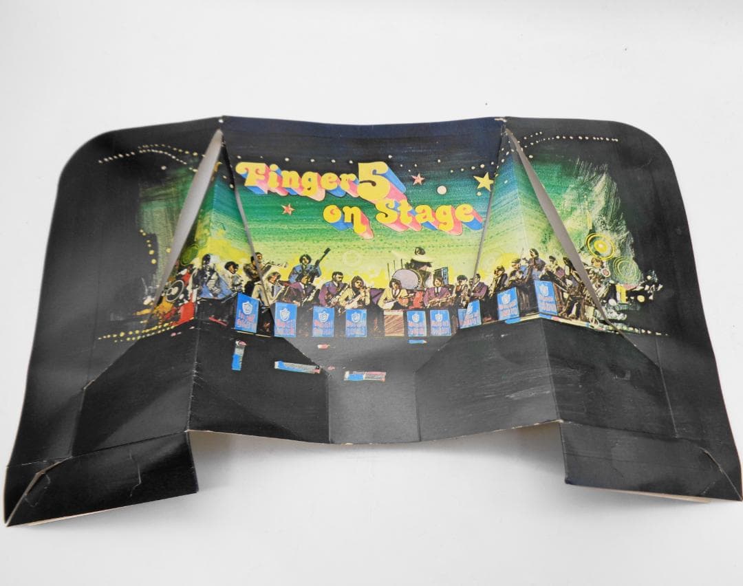 〖ドールバナナ抽プレ品〗フィンガー５フィンガードール（パペット＆ソフビ指人形）