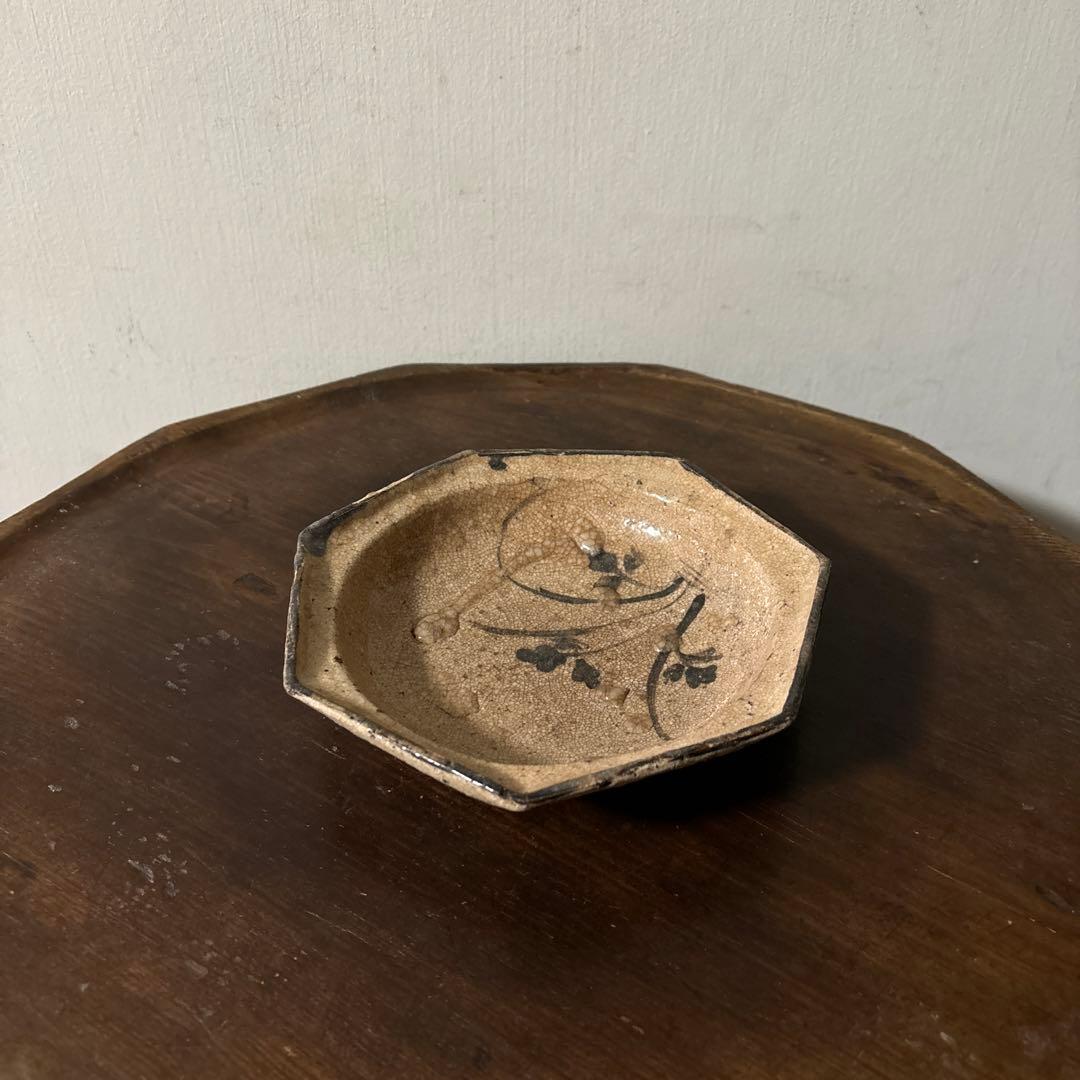 古瀬戸　志野織部　美濃　中皿　石皿　古民芸　古美術　唐津　検:李朝白洲正子