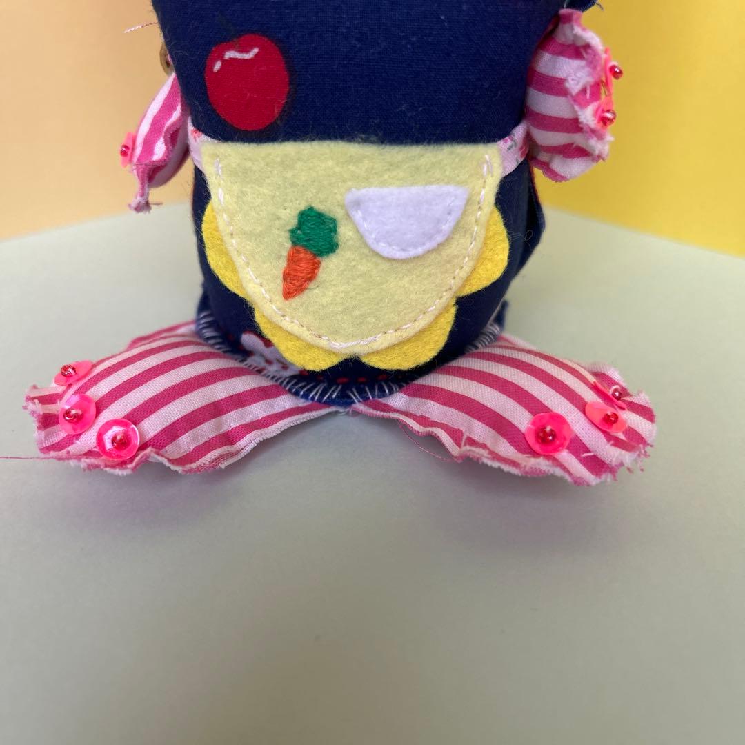 幼陽妖怪獣 ピピビ族 森の子うさぎ ぬいぐるみ ハンドメイド1点もの観賞用