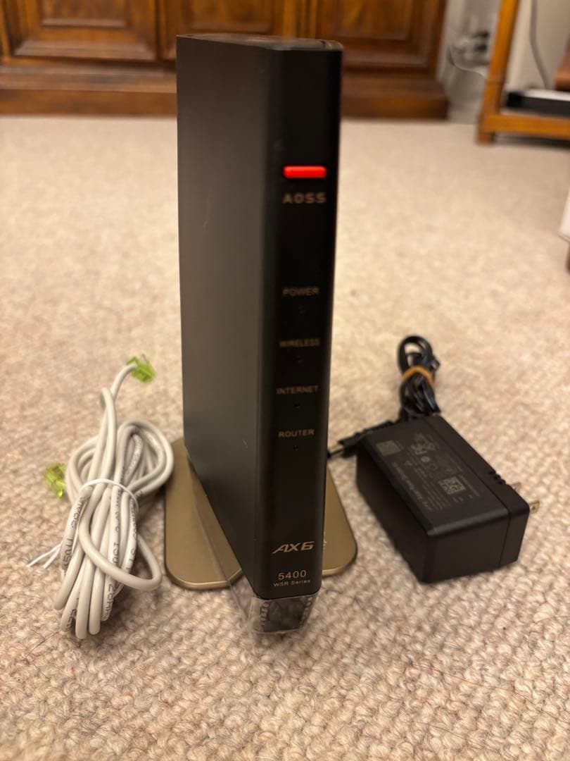 Buffalo AX6 無線LANルーター WSR-5400AX6S-MB