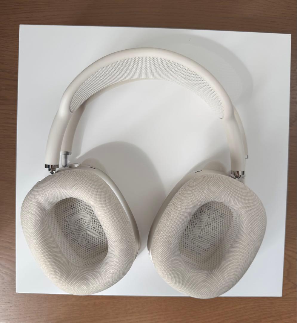 AirPods Max USB-C スターライト 美品 箱付 付属品完備