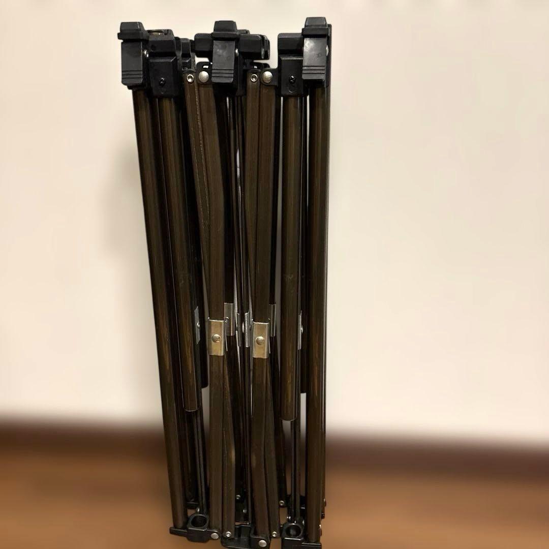 【Coleman】ナチュラルウッドロールテーブル ロール式収納 2段階式