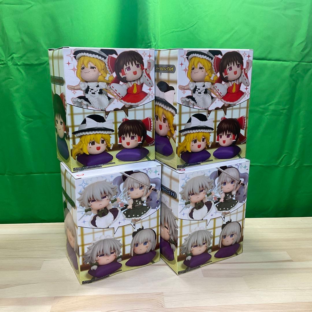 東方Project ゆっくり風 デフォルメフィギュア 4体セット