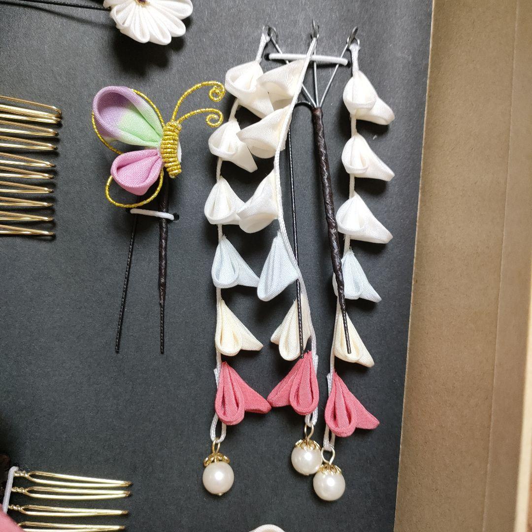 髪飾りセット 七五三　7歳