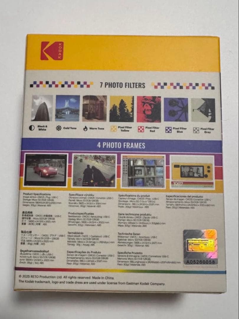 新品 KODAK CHARMERA Keychain Camera カメラ