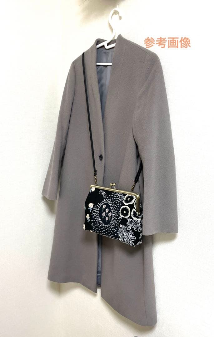 ⚮ミナペルホネン レア hope ショルダーバッグ がま口 ハンドメイド
