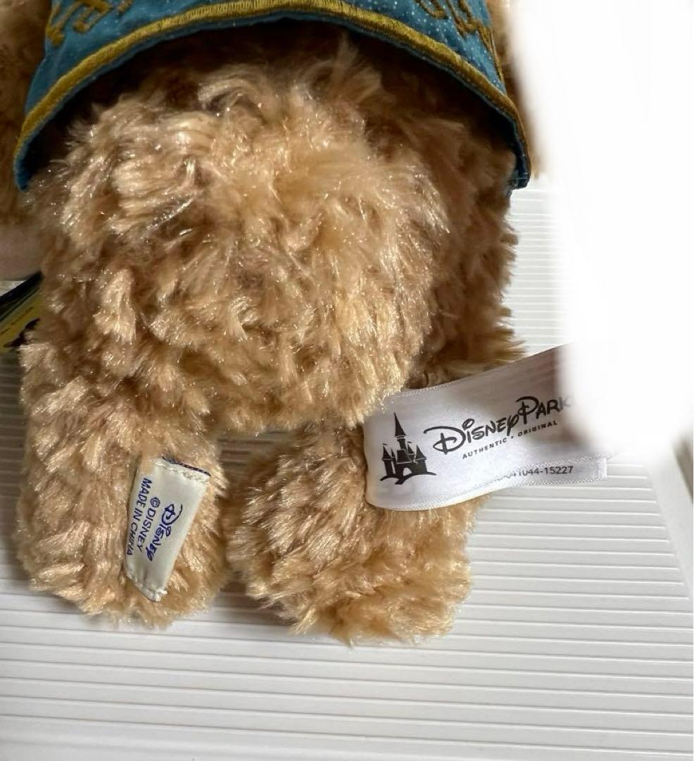 ダッフィーぬいぐるみ（2014年、40周年、ディズニーワールドバラ持ち、上海限定