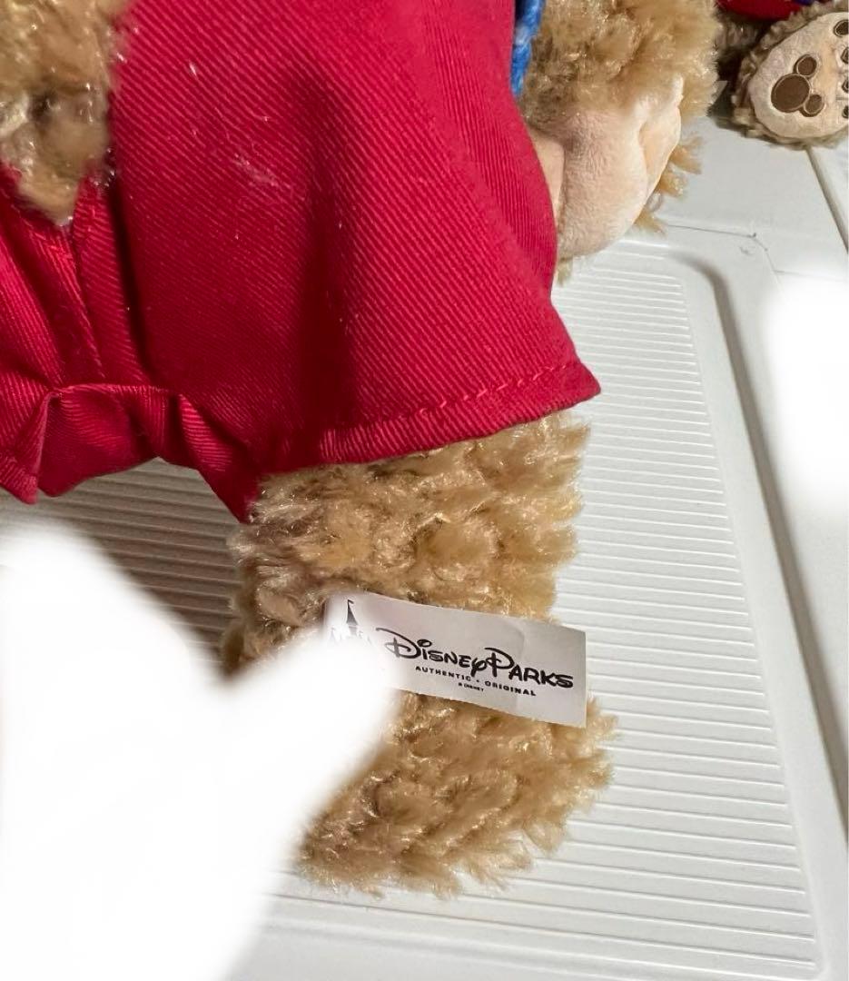 ダッフィーぬいぐるみ（2014年、40周年、ディズニーワールドバラ持ち、上海限定