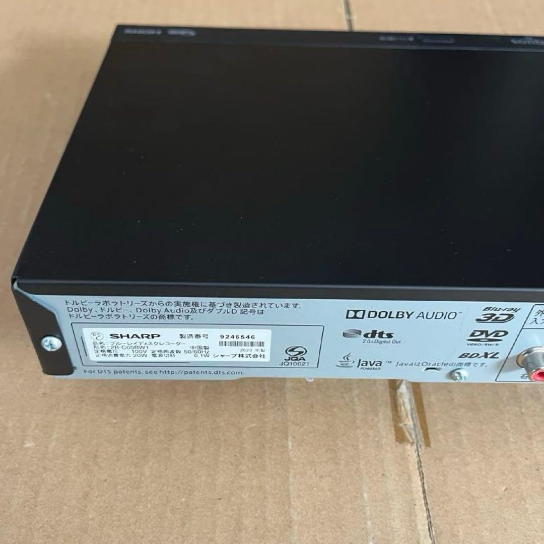 SHARP AQUOS 2B-C05BW1 ブルーレイレコーダHDD500GB