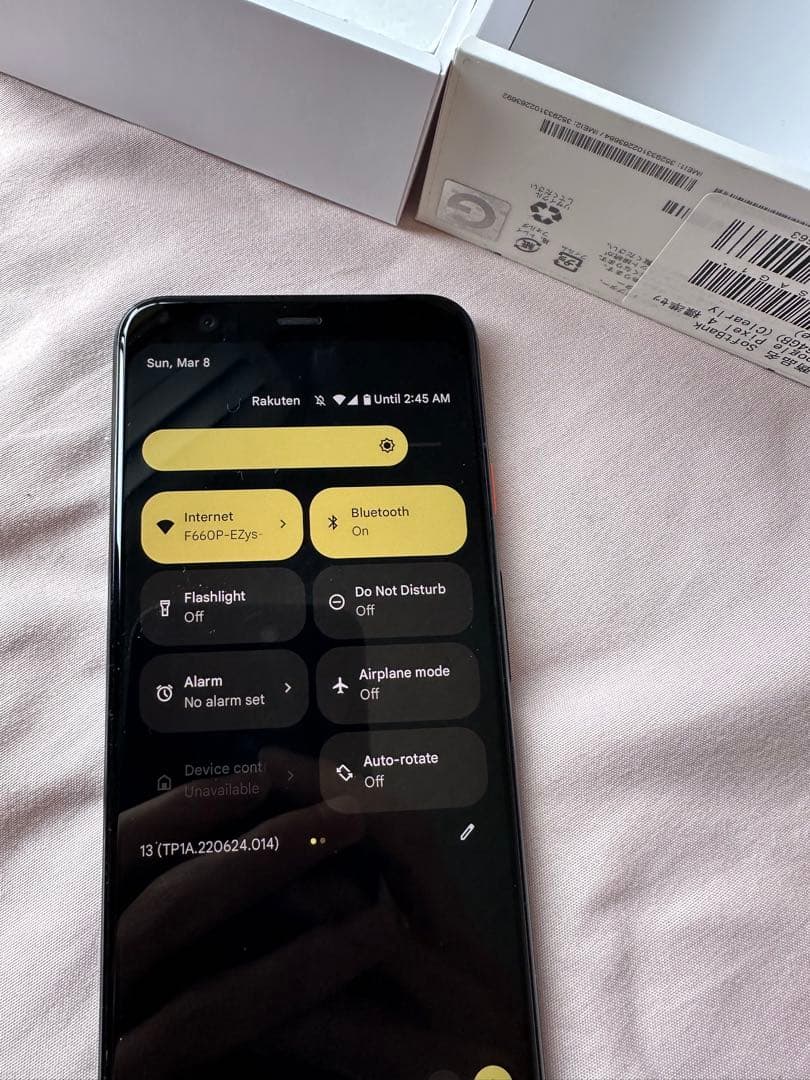 Google Pixel 4 本体