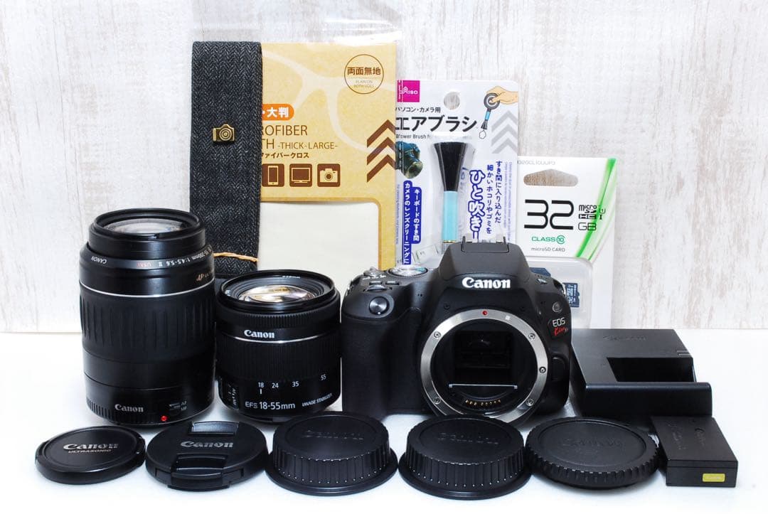Canon EOS Kiss X9 ダブルレンズ ダブルズーム　Wi-Fi搭載