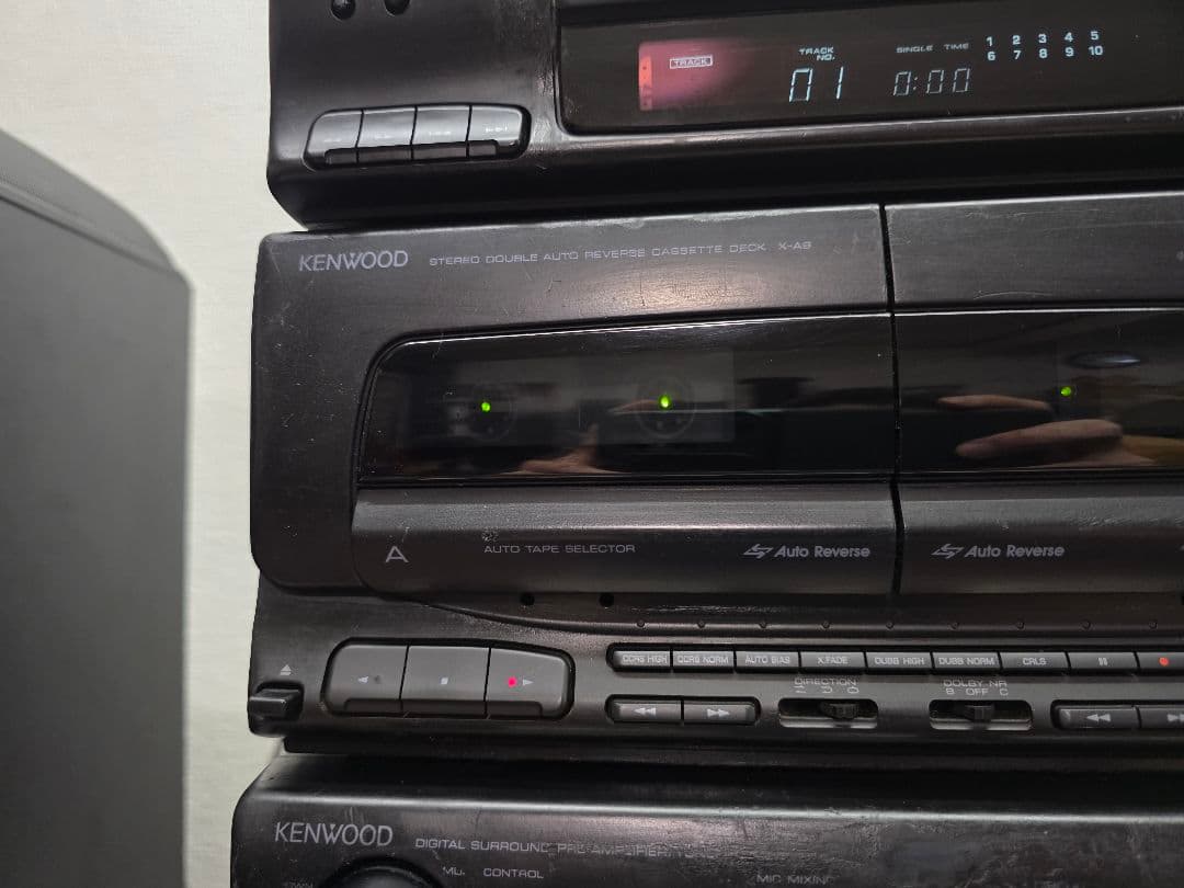 KENWOOD ALLORA XF7 高級コンポ 動作良いです