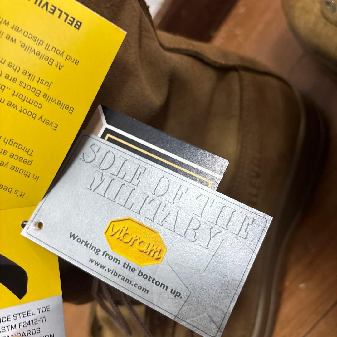 未使用品　米軍　BELLEVILLE GORE−TEX US9.5W27.5 ①