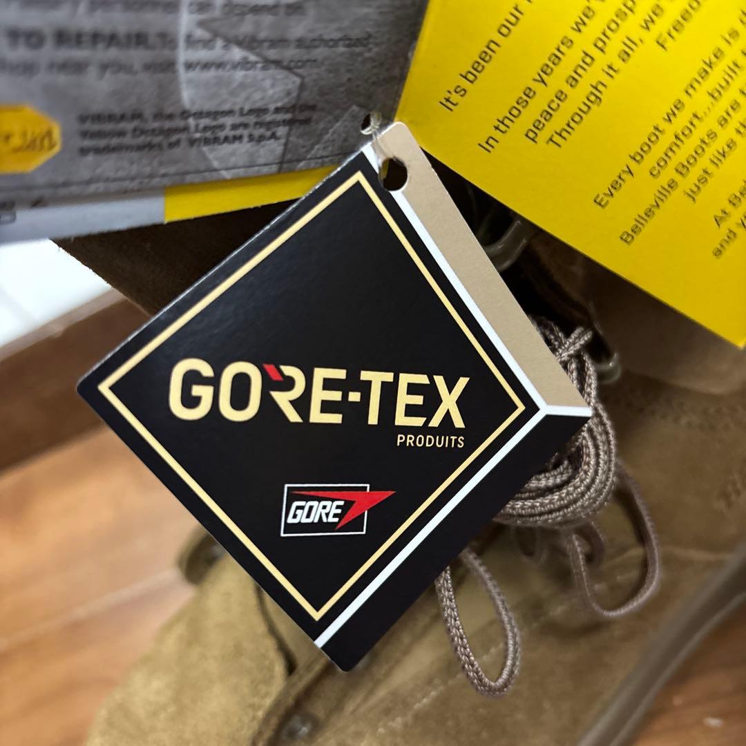 未使用品　米軍　BELLEVILLE GORE−TEX US9.5W27.5 ①