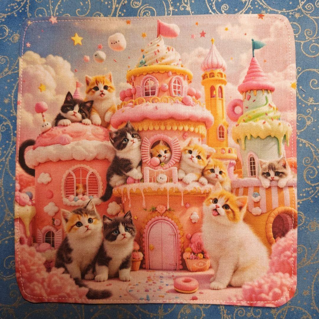 クロム　ハンカチ　柴犬さん ねこちゃん柄　19枚