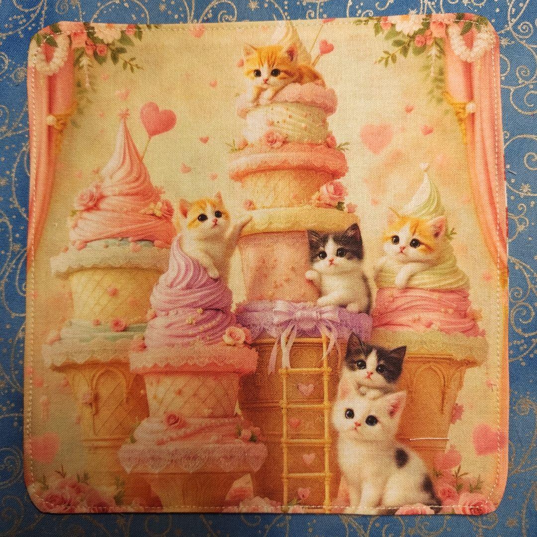 クロム　ハンカチ　柴犬さん ねこちゃん柄　19枚