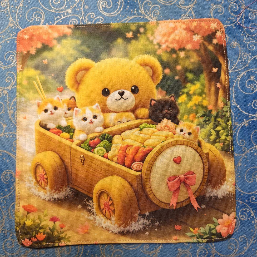 クロム　ハンカチ　柴犬さん ねこちゃん柄　19枚