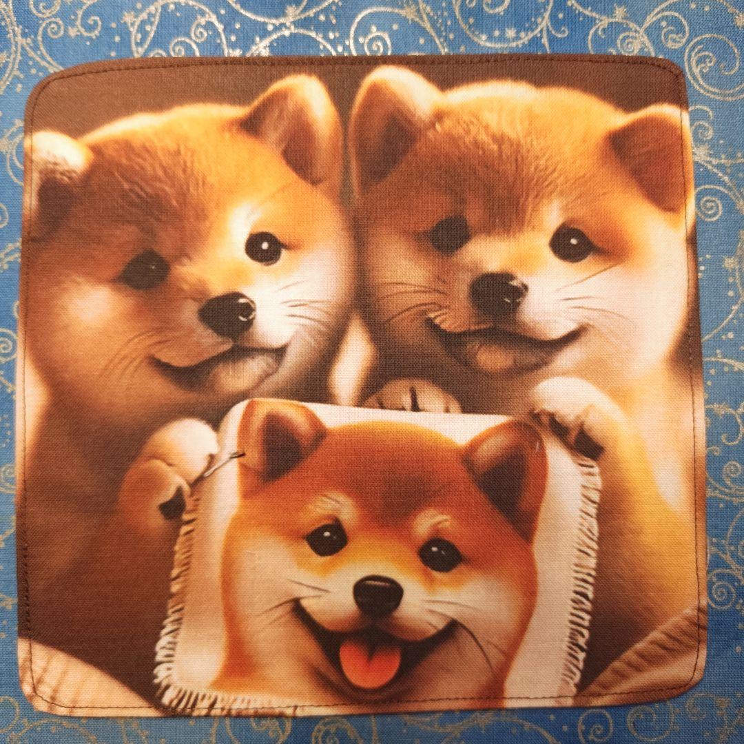 クロム　ハンカチ　柴犬さん ねこちゃん柄　19枚