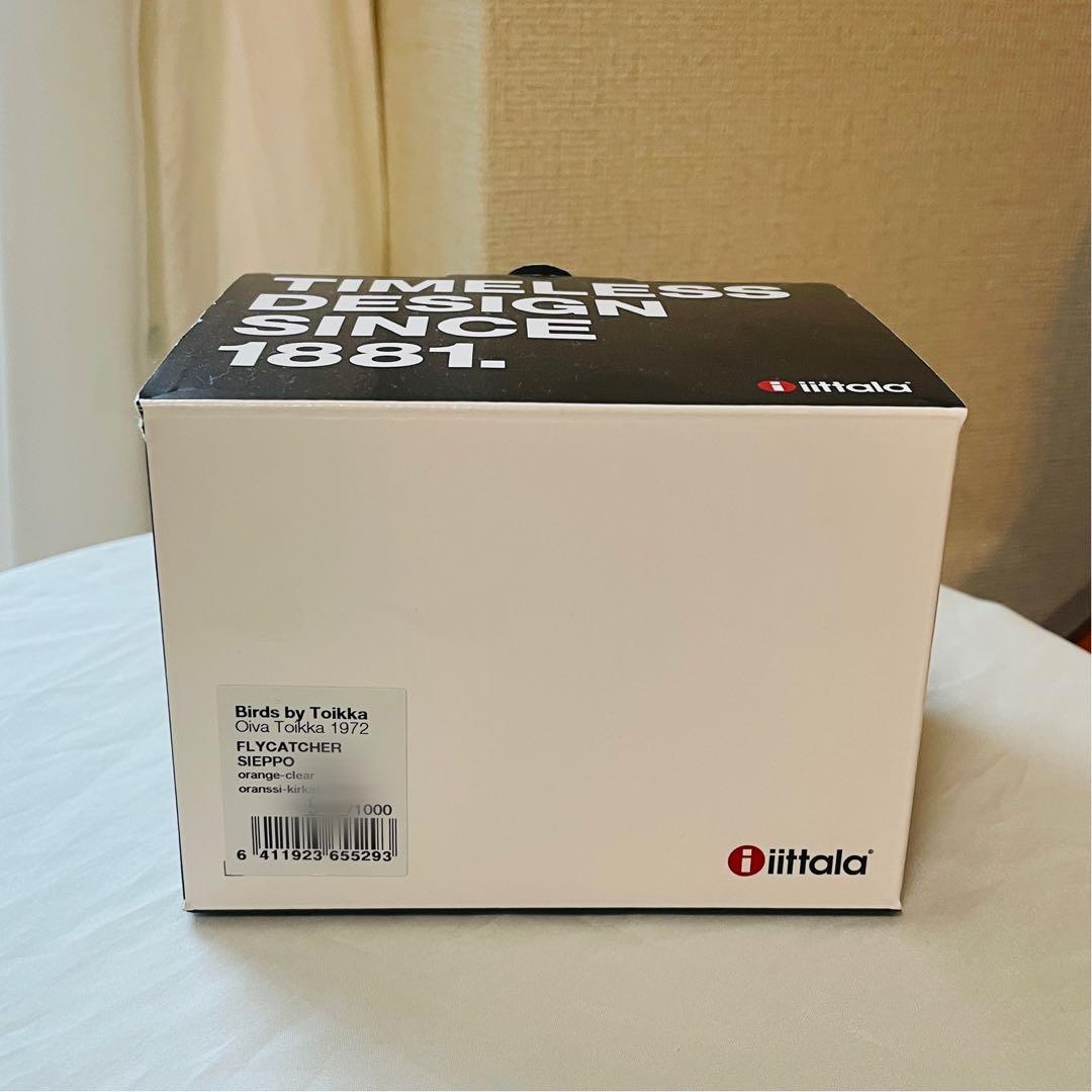 イッタラ / バード シエッポ セビリアオレンジ×クリア