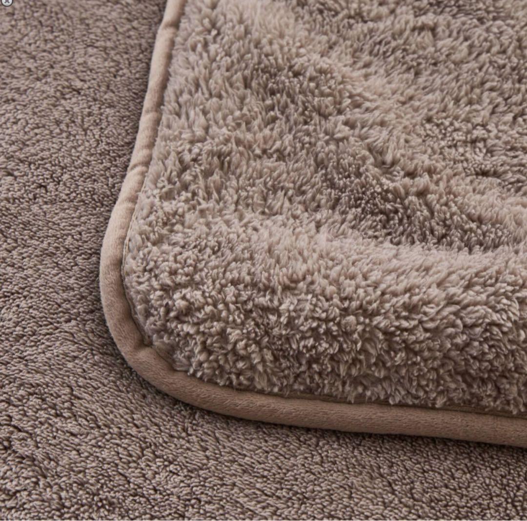 大津毛織【吸湿発熱ホットテックス】首元スリット＆たっぷりロングサイズ毛布シングル