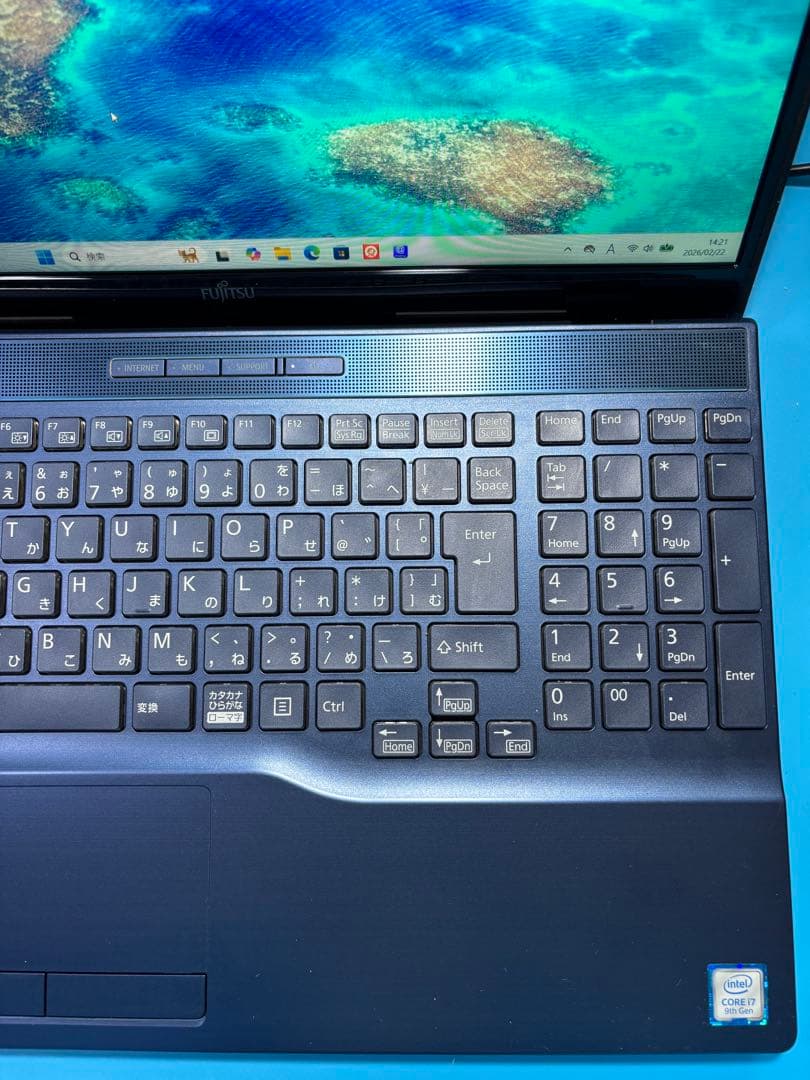 富士通 LIFEBOOK AH77/D3 i7 9750H SSD2TB 32G