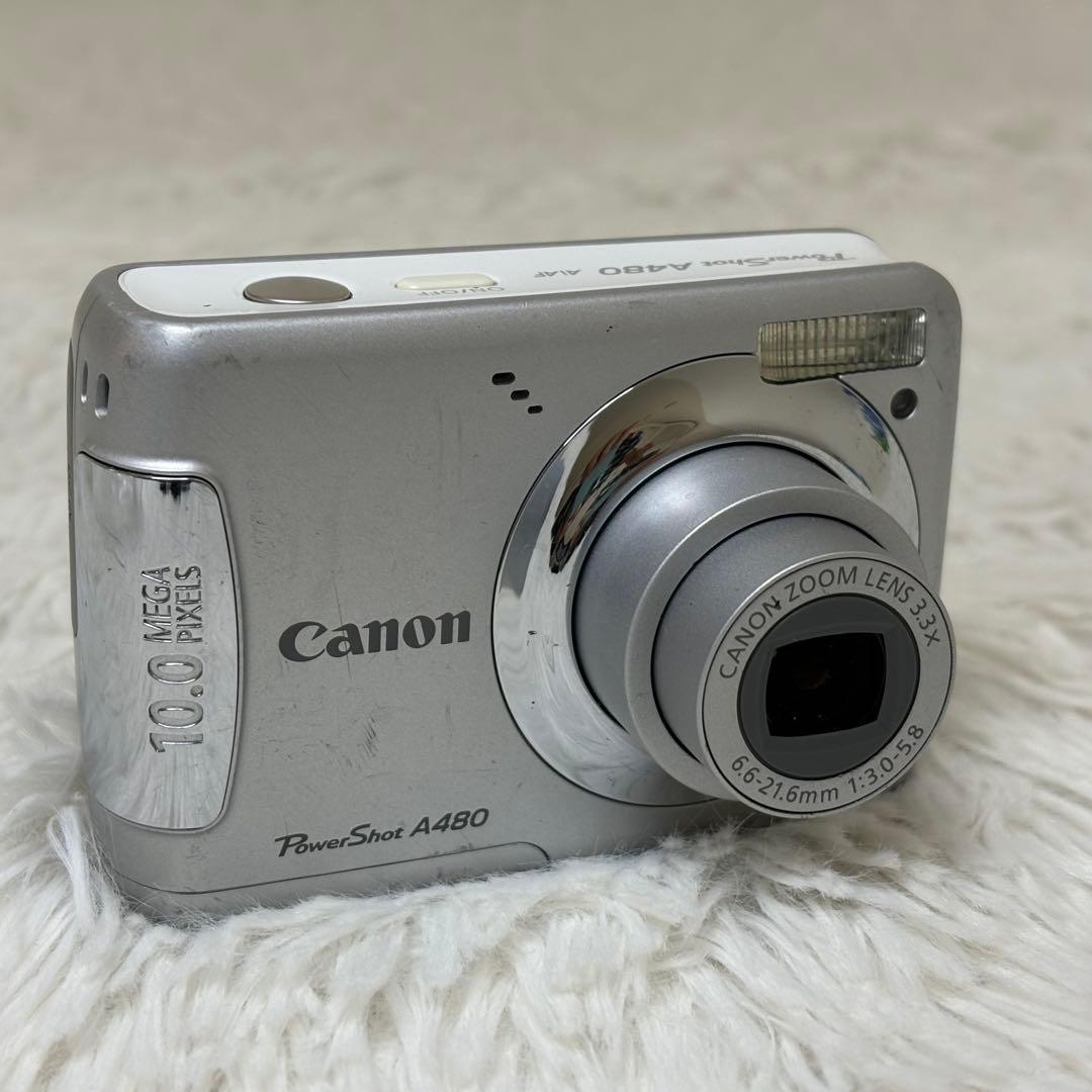 Canon PowerShot A480 PC1351 単三電池 コンデジ　可動
