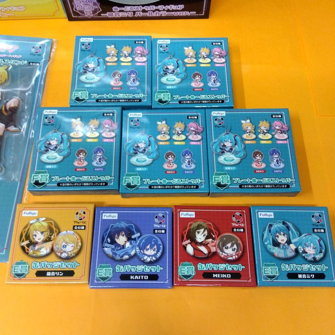 初音ミク　ぬーどるストッパーくじ　フィギュア3点　ラストワン　オマケ多数