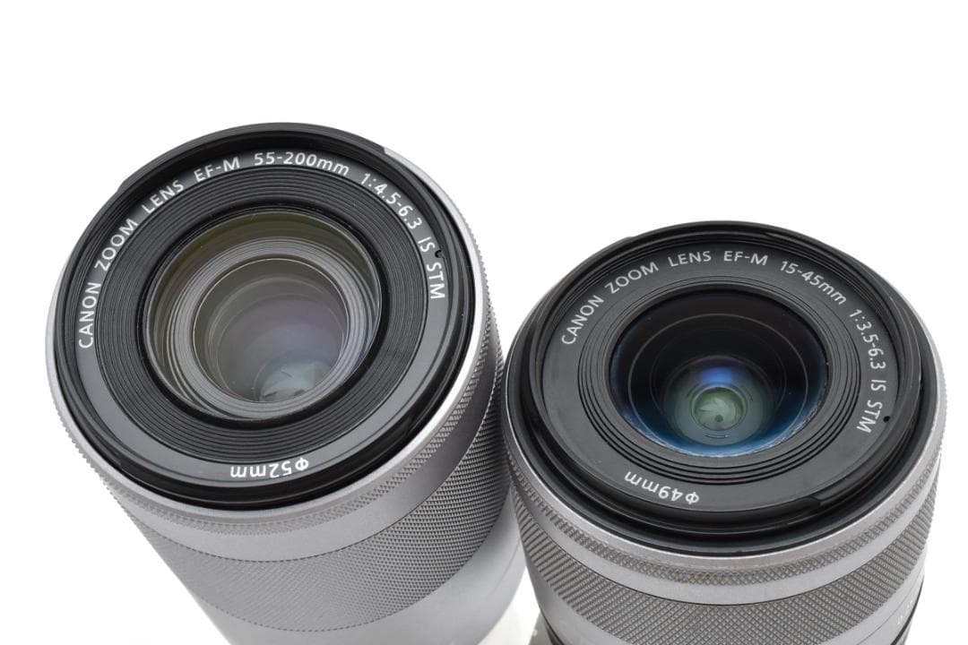 ■ 美品 ■ キヤノン　Canon EOS Kiss M ダブルレンズキット