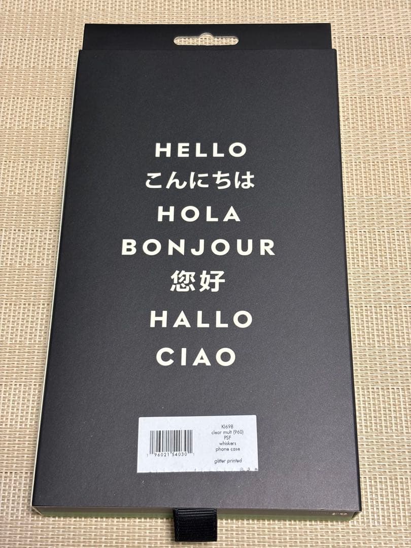 【新品未使用】kate spade iPhone15ケース 猫