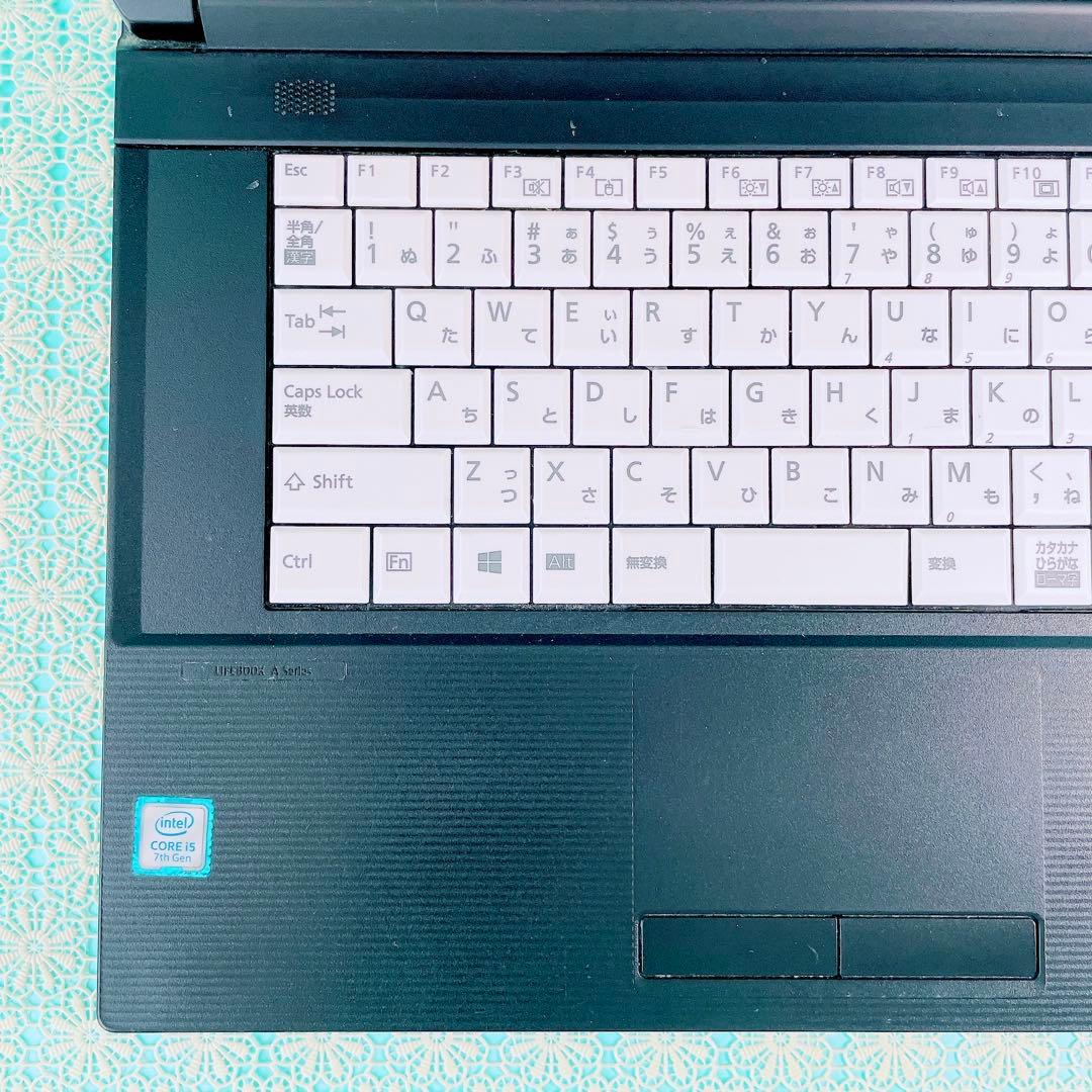 今だけ特別価格‼️初心者おすすめ❣️初期設定済みですぐ使える黒ノートパソコンSSD