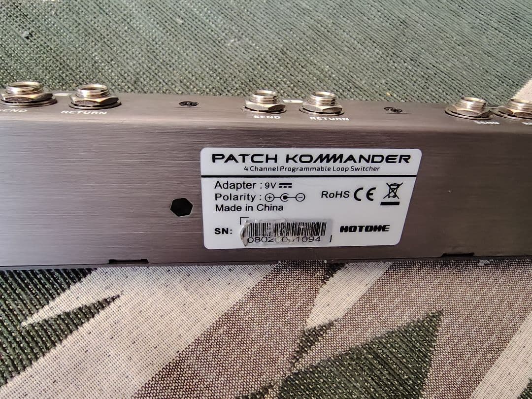hotone patch kommander LS-10 ループスイッチャー